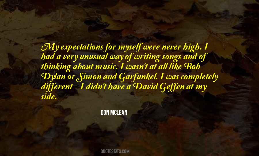 Quotes About Myself And Music #294403