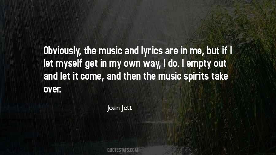 Quotes About Myself And Music #363486