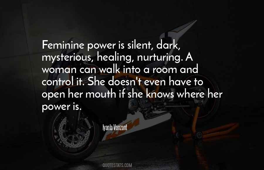 Mysterious Power Quotes #57385