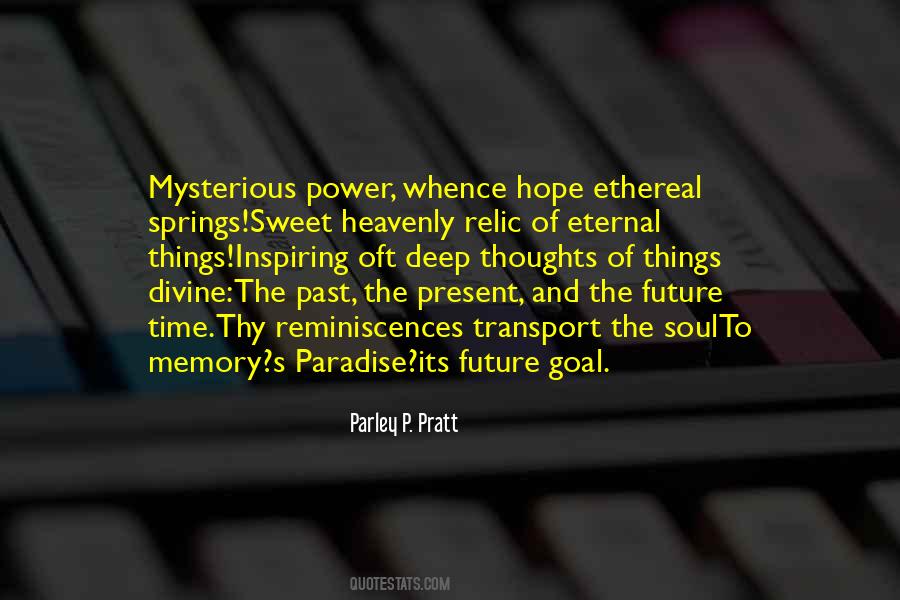 Mysterious Power Quotes #971212