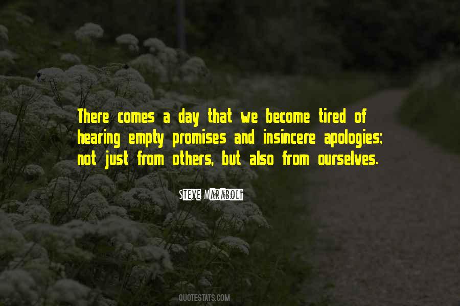 Quotes About Tired #53716