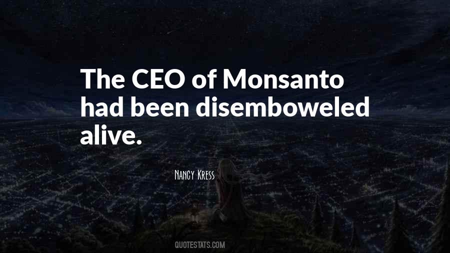Quotes About Monsanto #19834