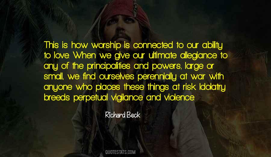 Quotes About War And Love #119691