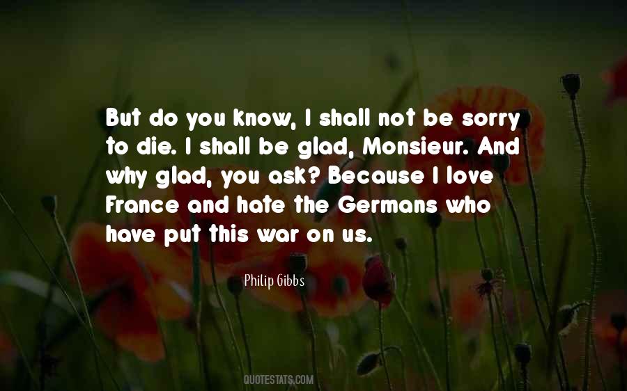 Quotes About War And Love #267818