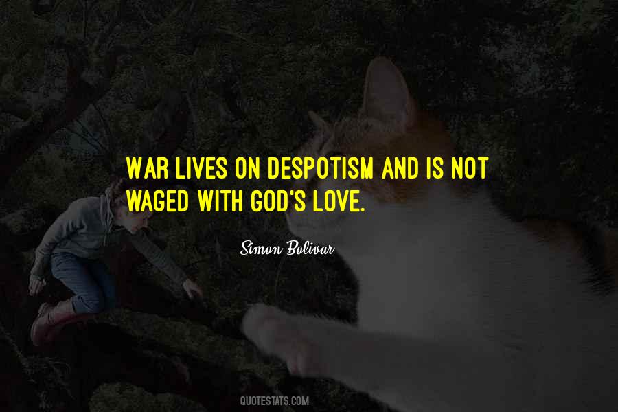 Quotes About War And Love #396767