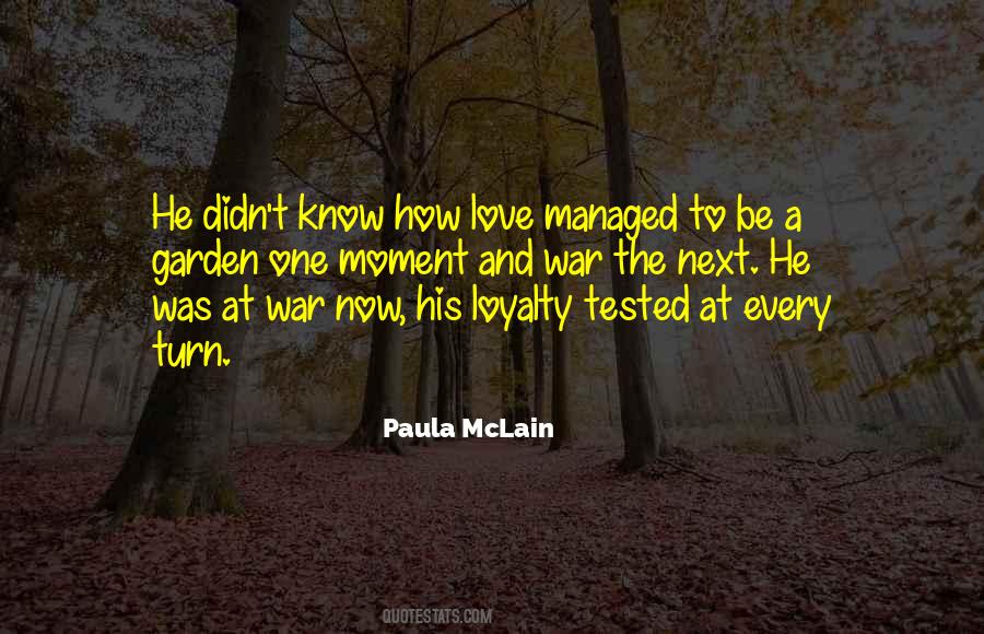 Quotes About War And Love #414717