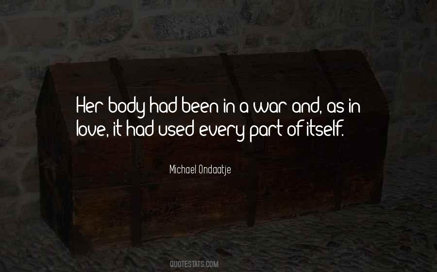 Quotes About War And Love #416966