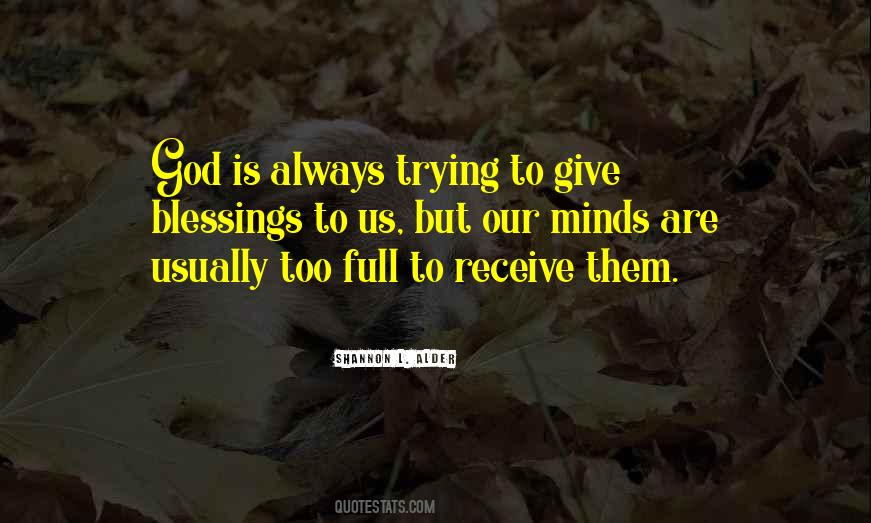 Quotes About God's Gifts To Us #433224