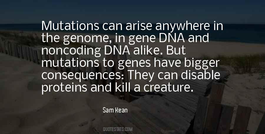 Noncoding Dna Quotes #1636306