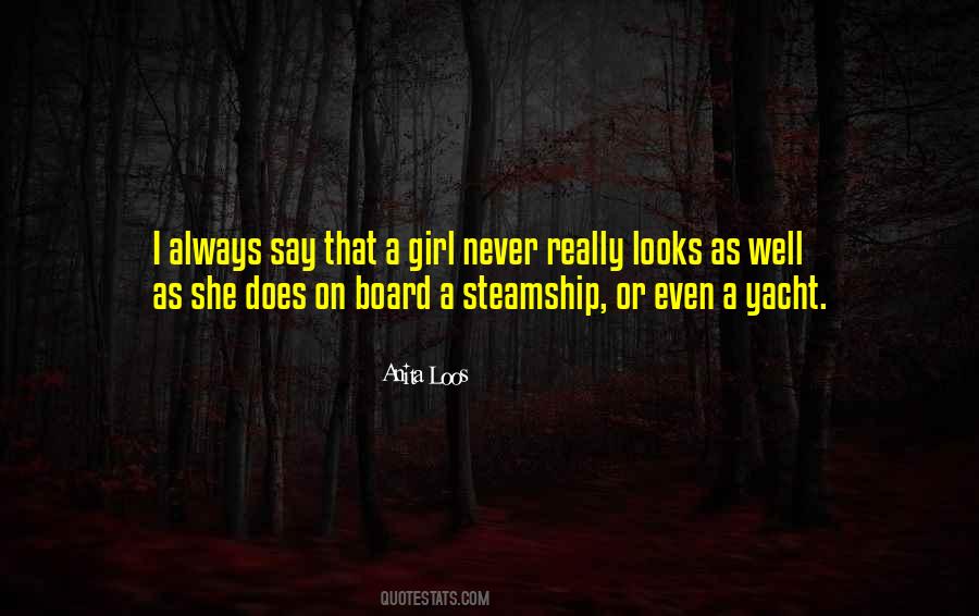 A Yacht Quotes #1627702