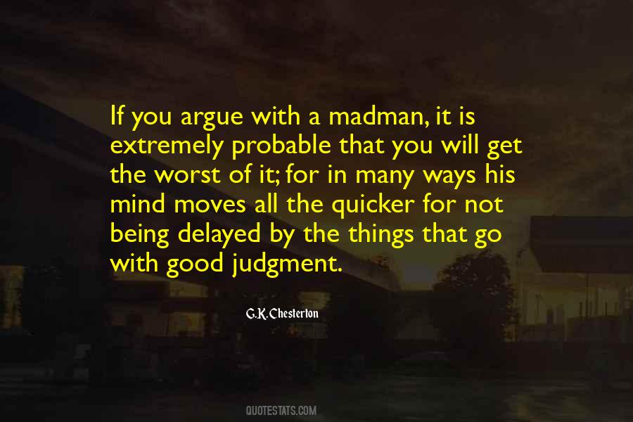 Quotes About Good Judgment #1179152