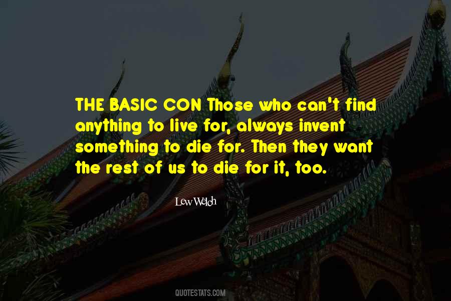 To Die For Quotes #1091973