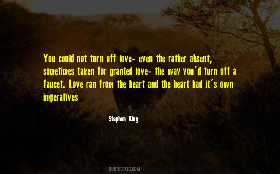 Quotes About From The Heart #1256554