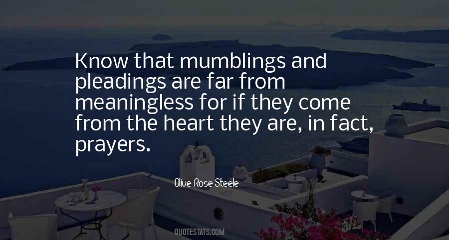 Quotes About From The Heart #1284955