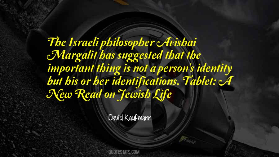 Quotes About Jewish Identity #1317690