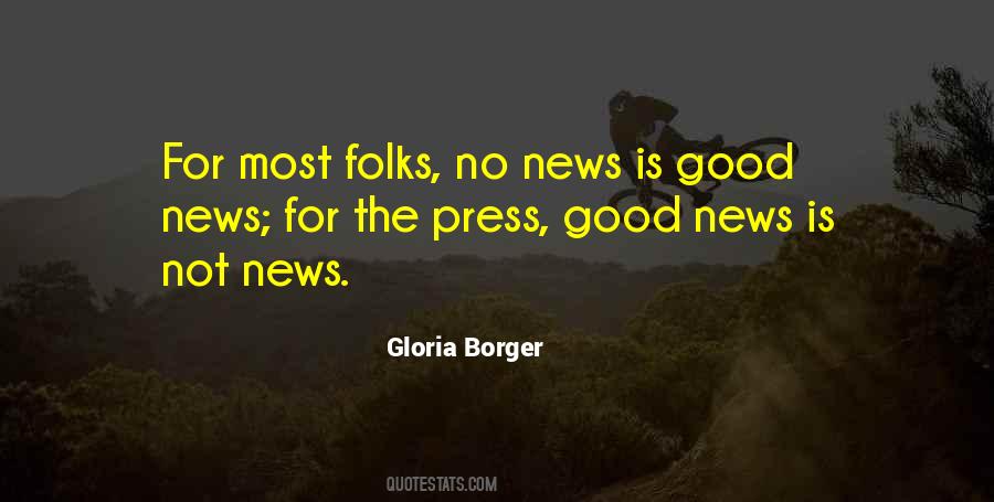 Quotes About No News Is Good News #1740294