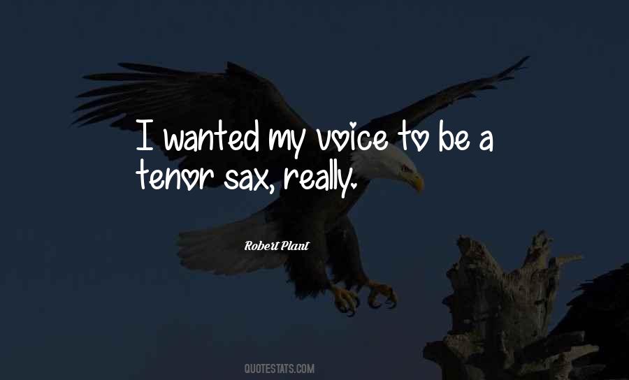 Tenor Voice Quotes #151031