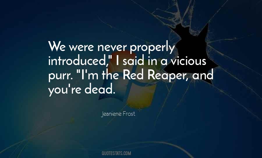 Dead Red Quotes #459556