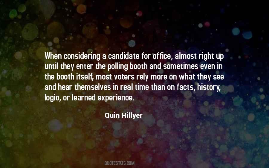 Quotes About Political Candidates #1663490