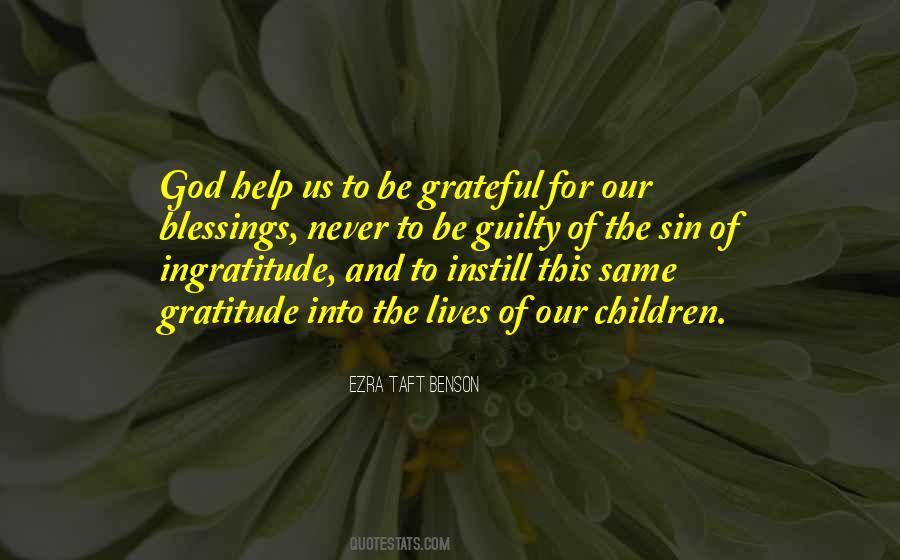 Quotes About Grateful To God #9550