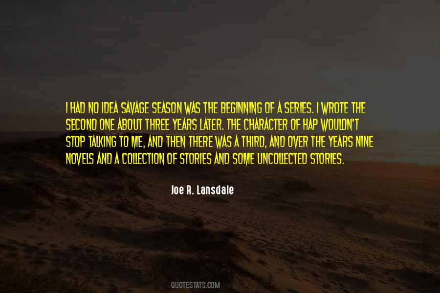 Season Nine Quotes #230349