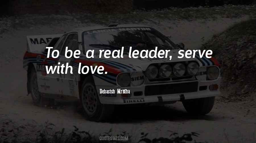 Real Leadership Quotes #1104282