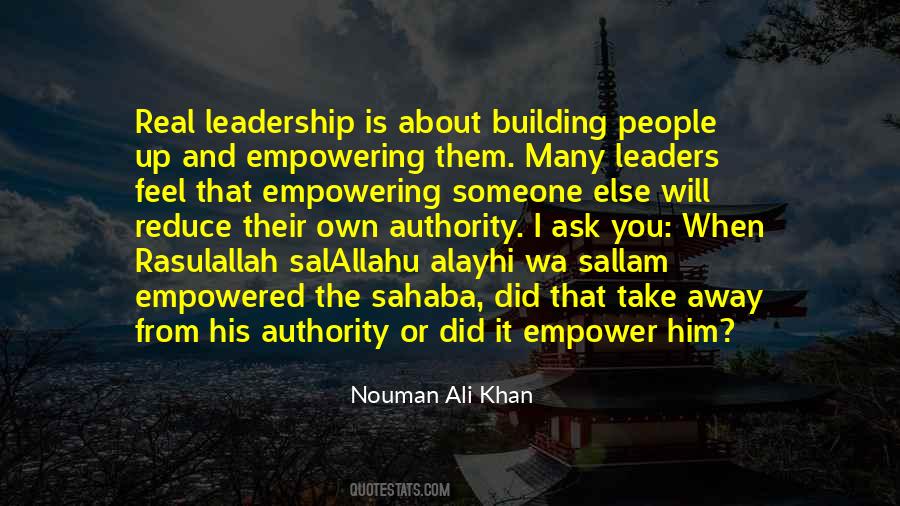 Real Leadership Quotes #1276747