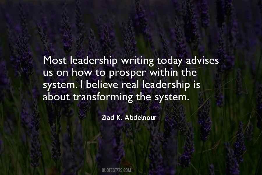 Real Leadership Quotes #1379030