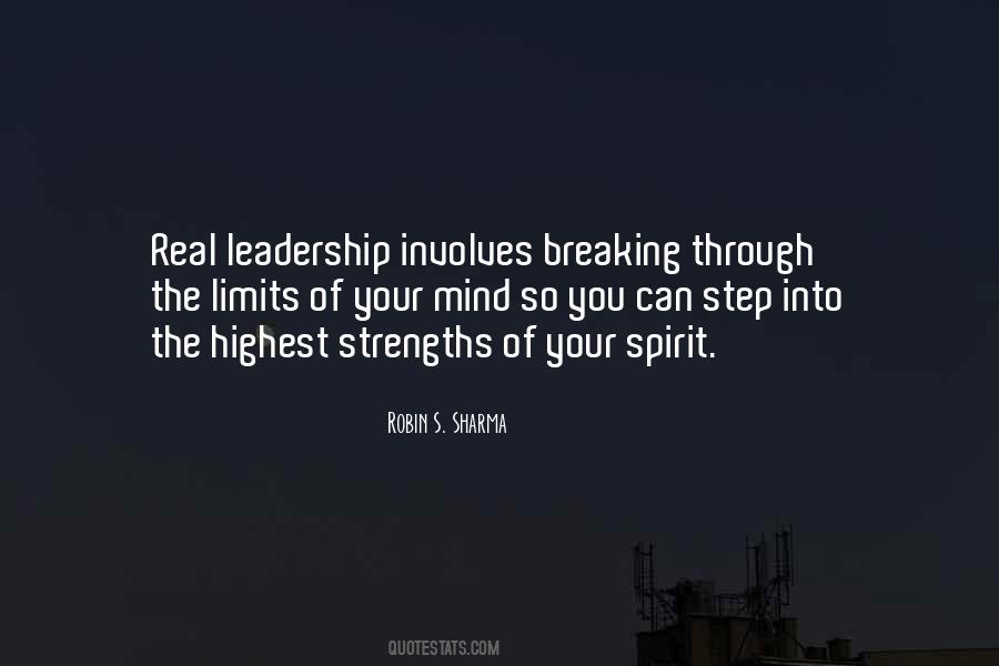 Real Leadership Quotes #688326
