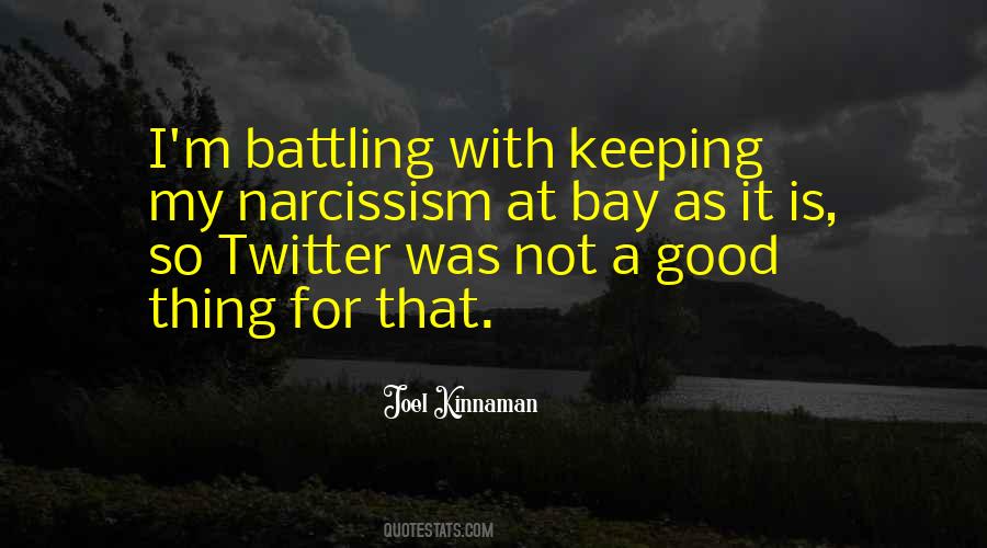 Quotes About Narcissism #1836819