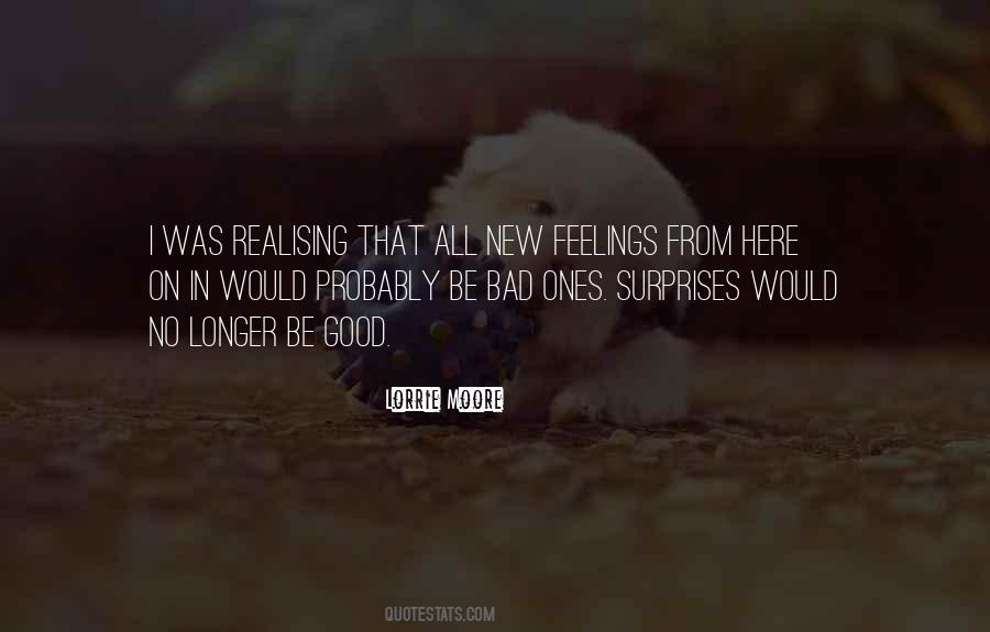 Quotes About Good Feelings #196321