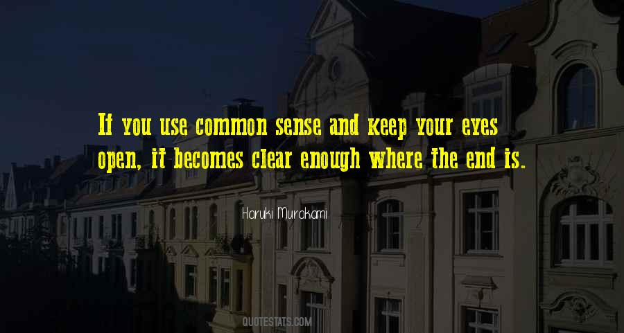 Quotes About Common Sense #1763863