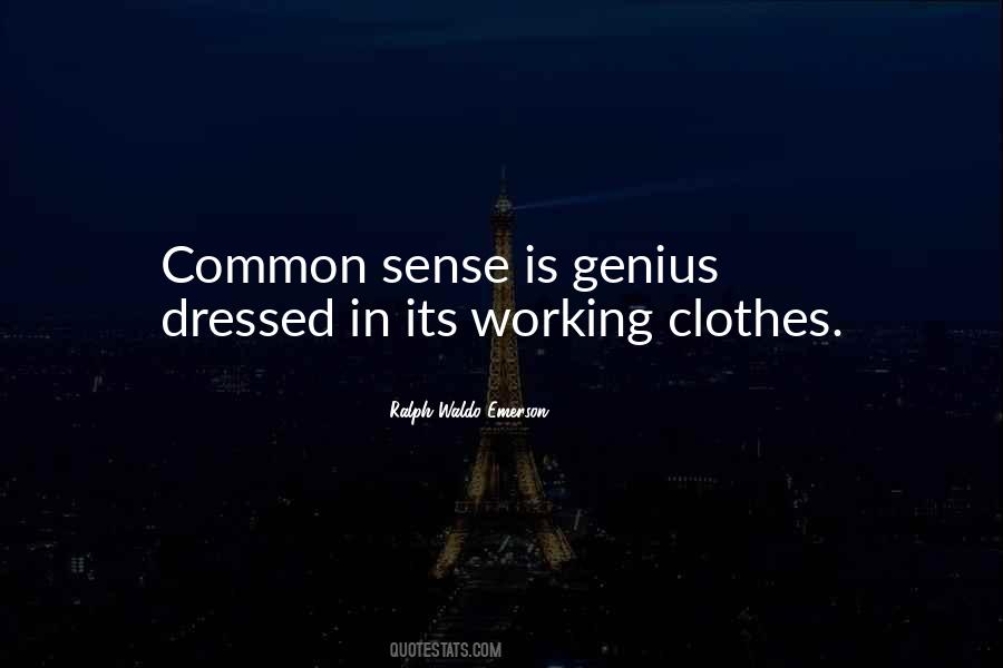 Quotes About Common Sense #1844180