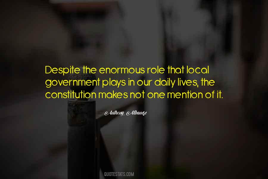 Quotes About Local Government #14805