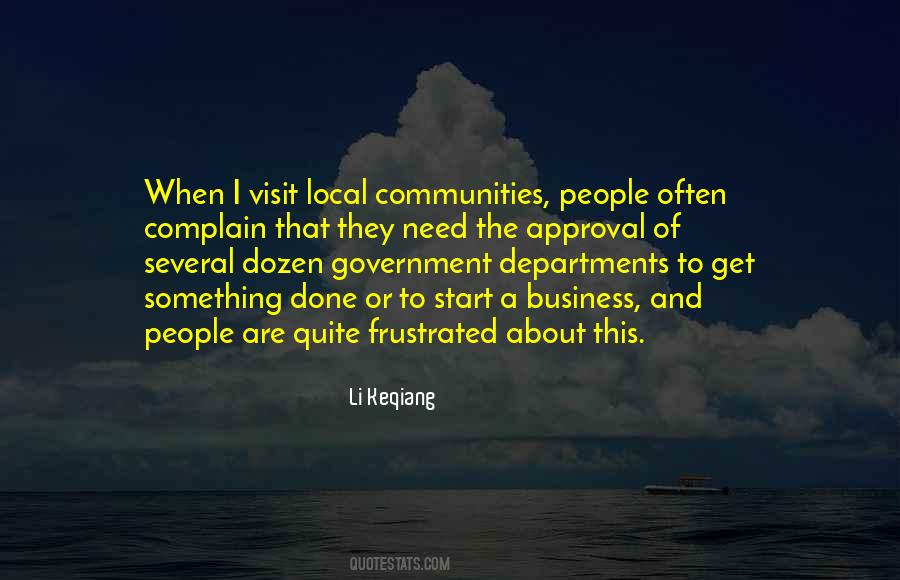 Quotes About Local Government #265295