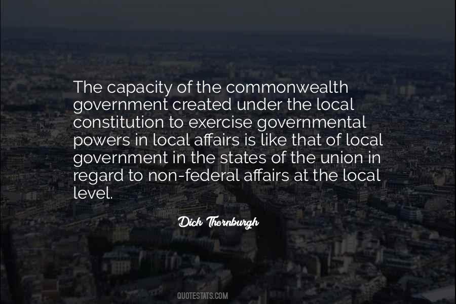 Quotes About Local Government #354650