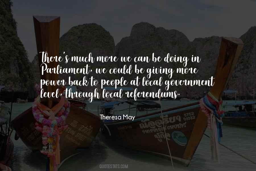 Quotes About Local Government #368816