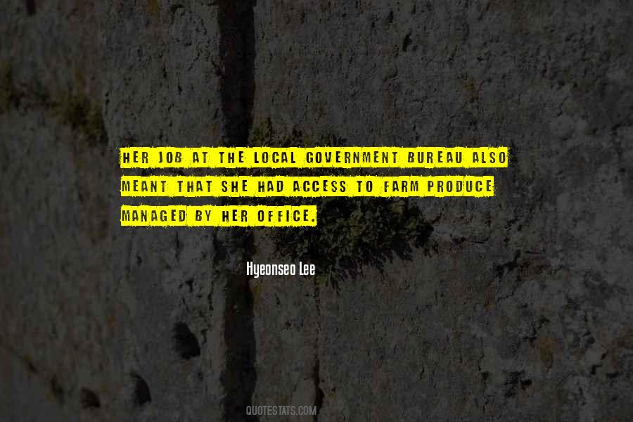 Quotes About Local Government #553537