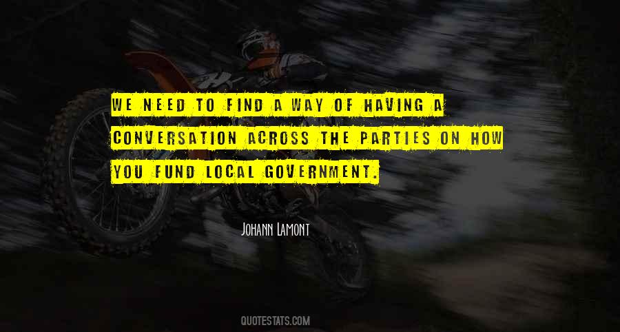 Quotes About Local Government #828291