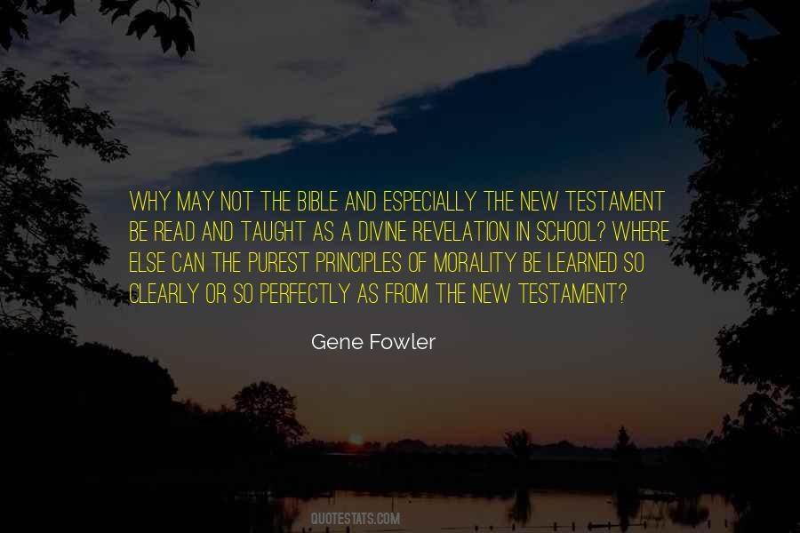 Quotes About Bible School #1390006