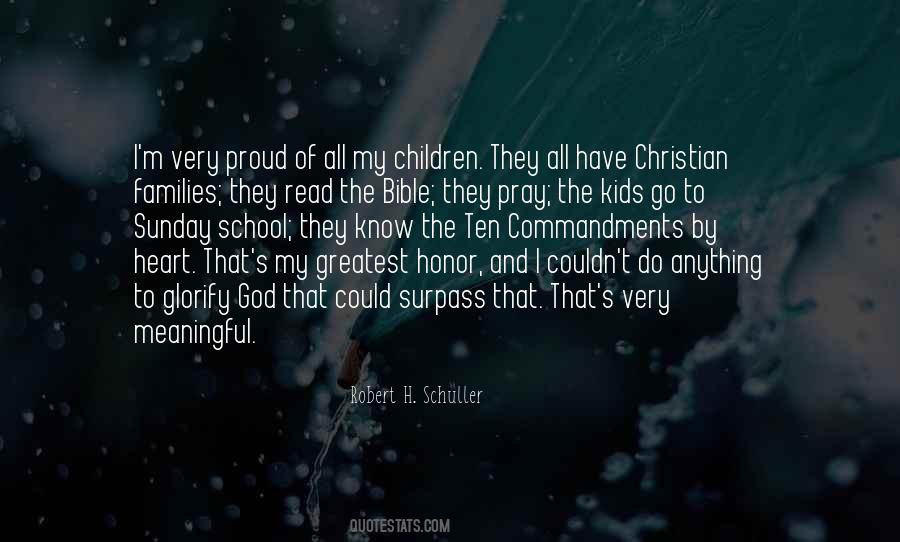 Quotes About Bible School #1391317