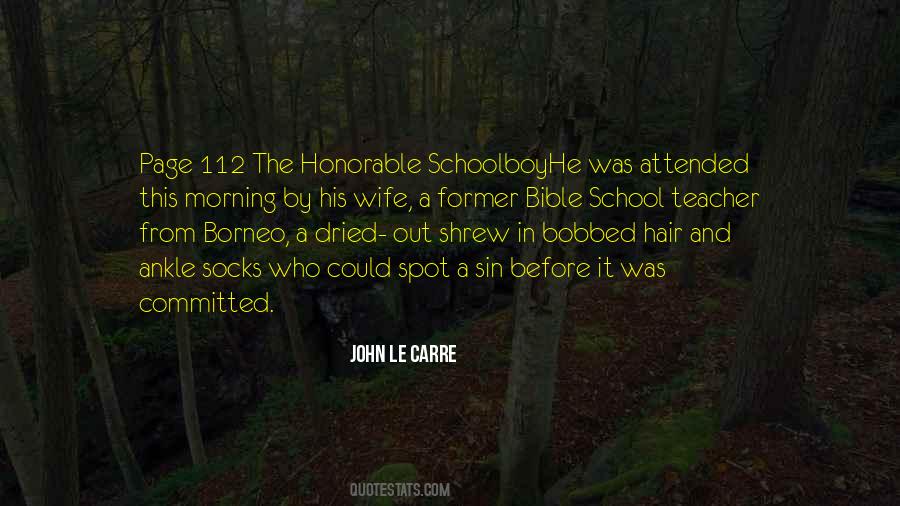 Quotes About Bible School #229070