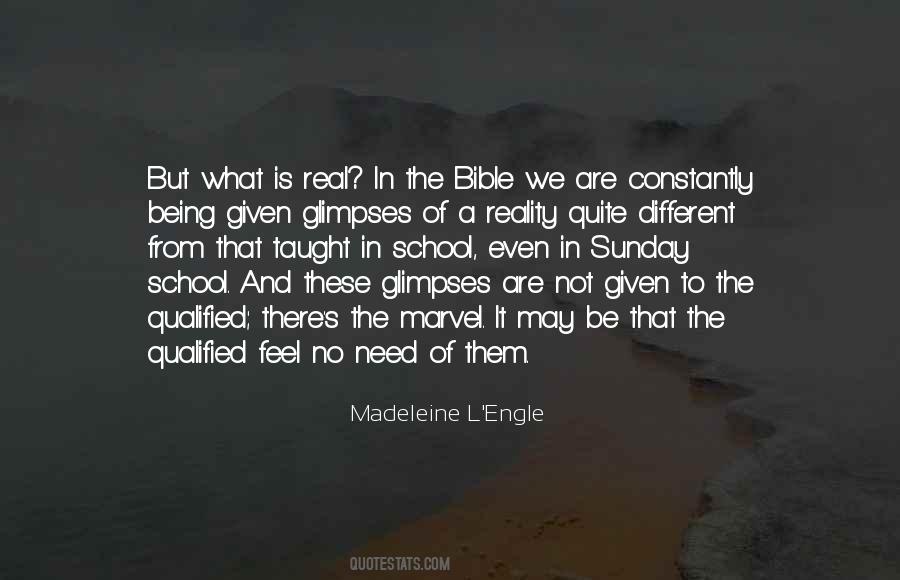 Quotes About Bible School #596451