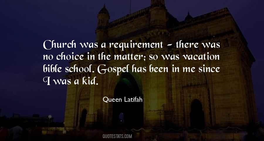 Quotes About Bible School #785949