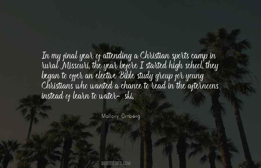 Quotes About Bible School #791193