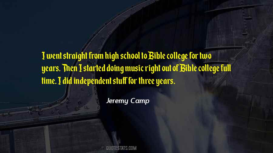 Quotes About Bible School #921444