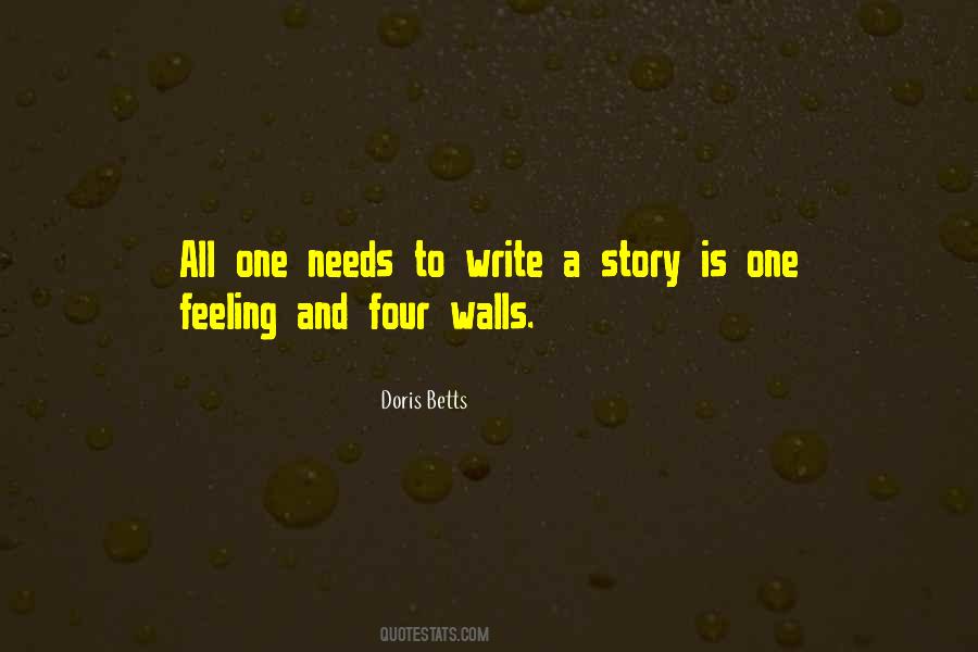 Quotes About Writing And Feelings #119184