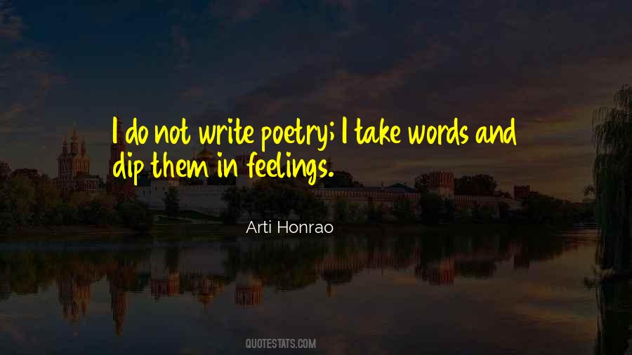 Quotes About Writing And Feelings #1352384