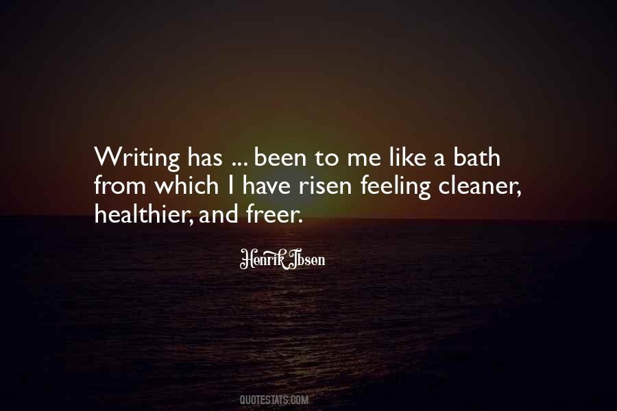 Quotes About Writing And Feelings #1383463