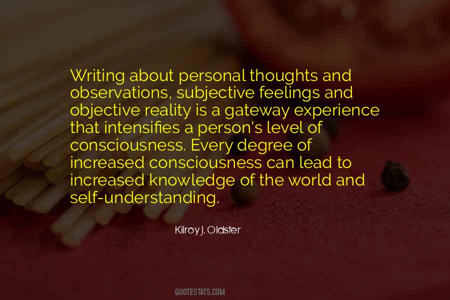 Quotes About Writing And Feelings #418758